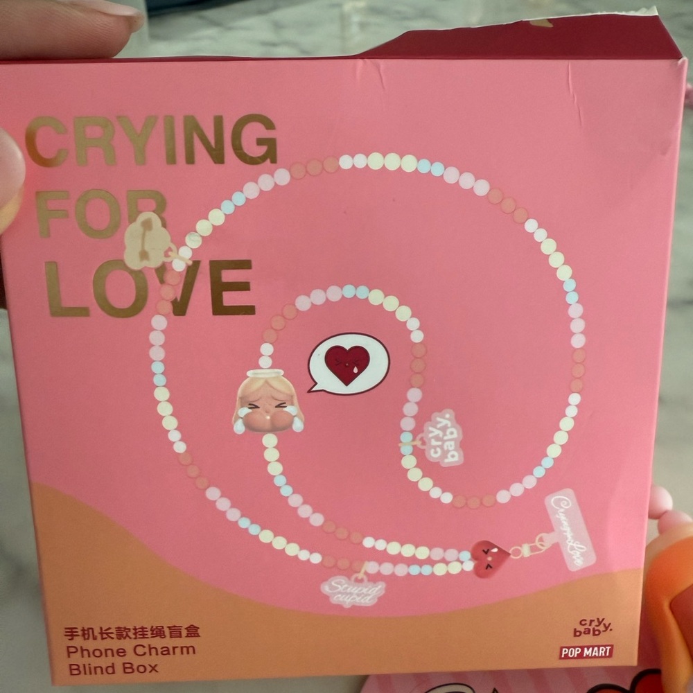 New Authentic Pop Mart Crybaby Stupid Cupid Series Blind Box